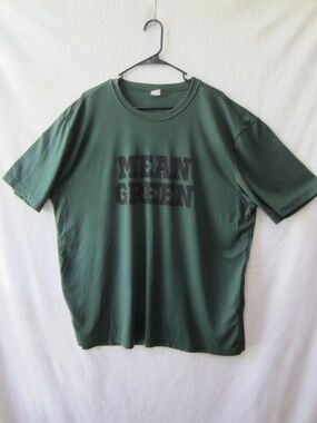 Sport Tek Green Dri Fit Polyester 2XL Short Sleeve "Mean Green" Shirt